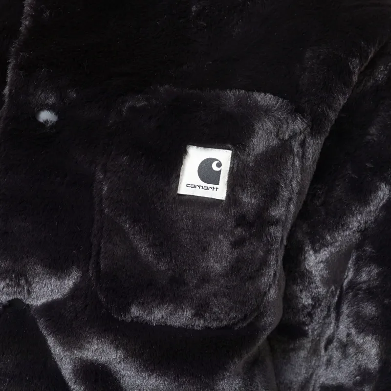 Carhartt WIP Womens Olney Michigan Coat Black-11