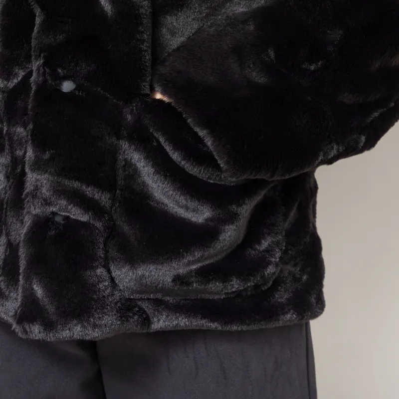 Carhartt WIP Womens Olney Michigan Coat Black-10