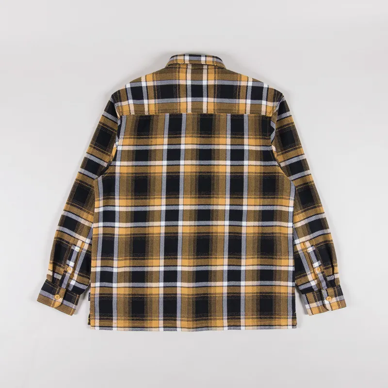 Carhartt WIP Long Sleeve Vaughn Shirt Dijon-1