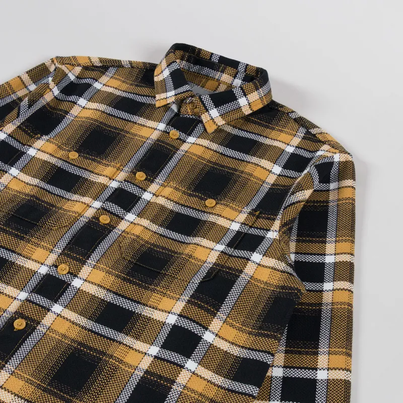 Carhartt WIP Long Sleeve Vaughn Shirt Dijon-2