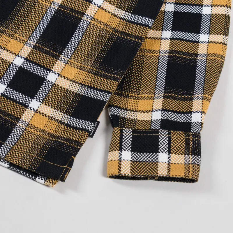 Carhartt WIP Long Sleeve Vaughn Shirt Dijon-8