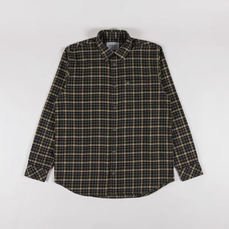 Carhartt WIP Long Sleeve Widmark Shirt Cypress