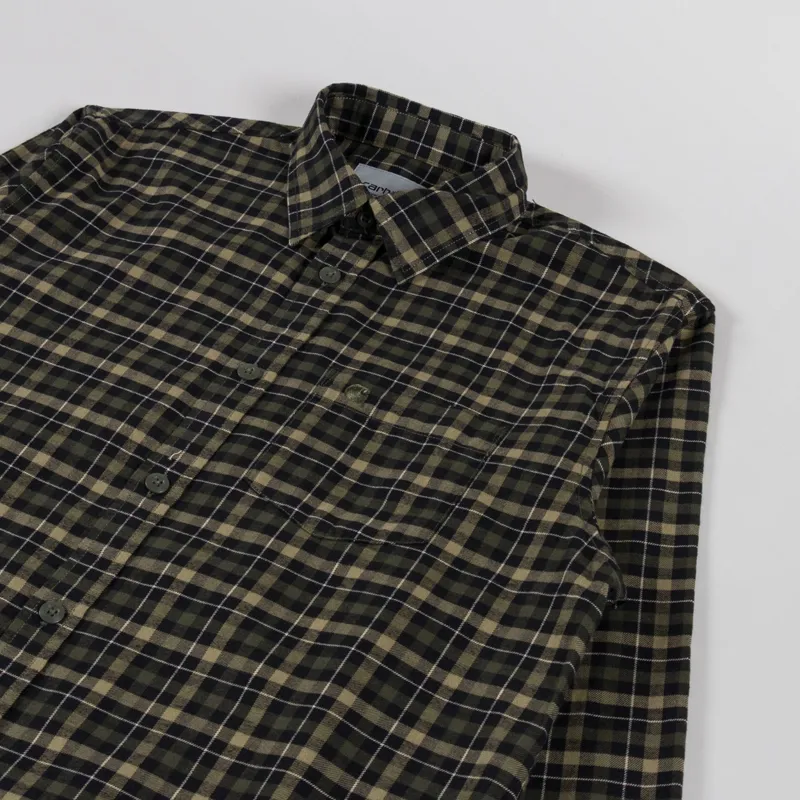 Carhartt WIP Long Sleeve Widmark Shirt Cypress-2