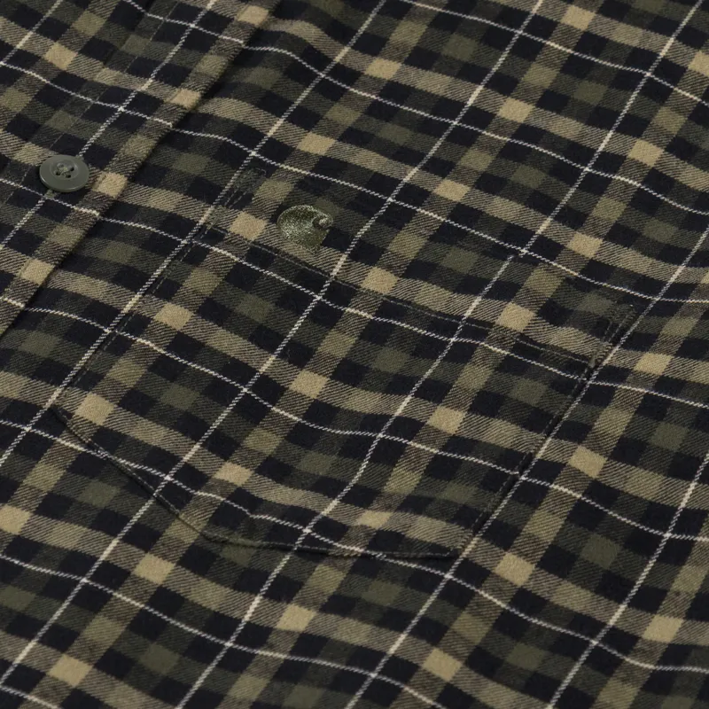 Carhartt WIP Long Sleeve Widmark Shirt Cypress-4