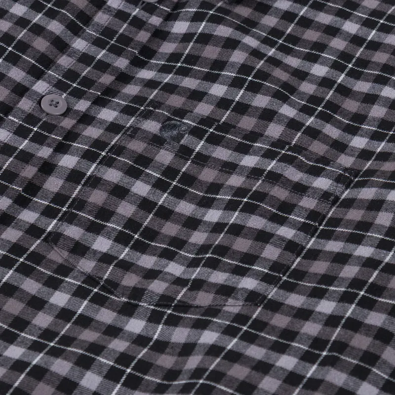 Carhartt WIP Long Sleeve Widmark Shirt Porphyry-5