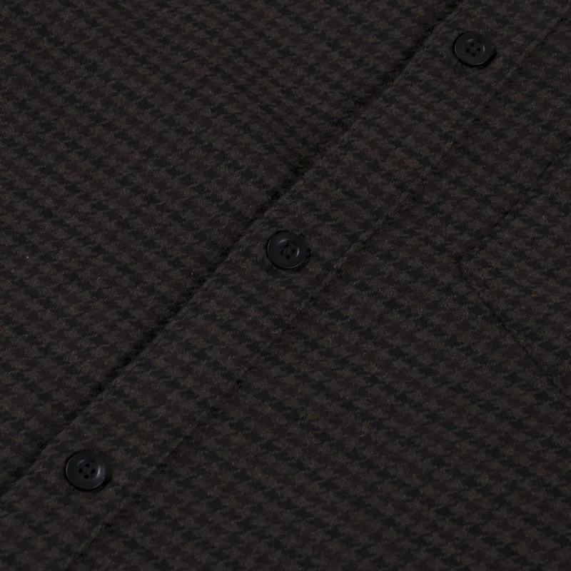 Carhartt WIP Long Sleeve Lowis Shirt Houndstooth Vitola Heather-4