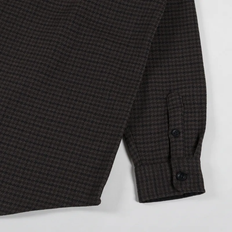 Carhartt WIP Long Sleeve Lowis Shirt Houndstooth Vitola Heather-7