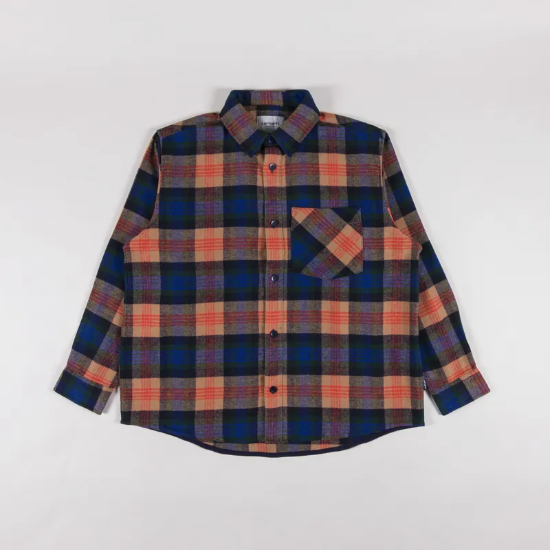 Carhartt WIP Long Sleeve Dern Shirt Sycamore Tree