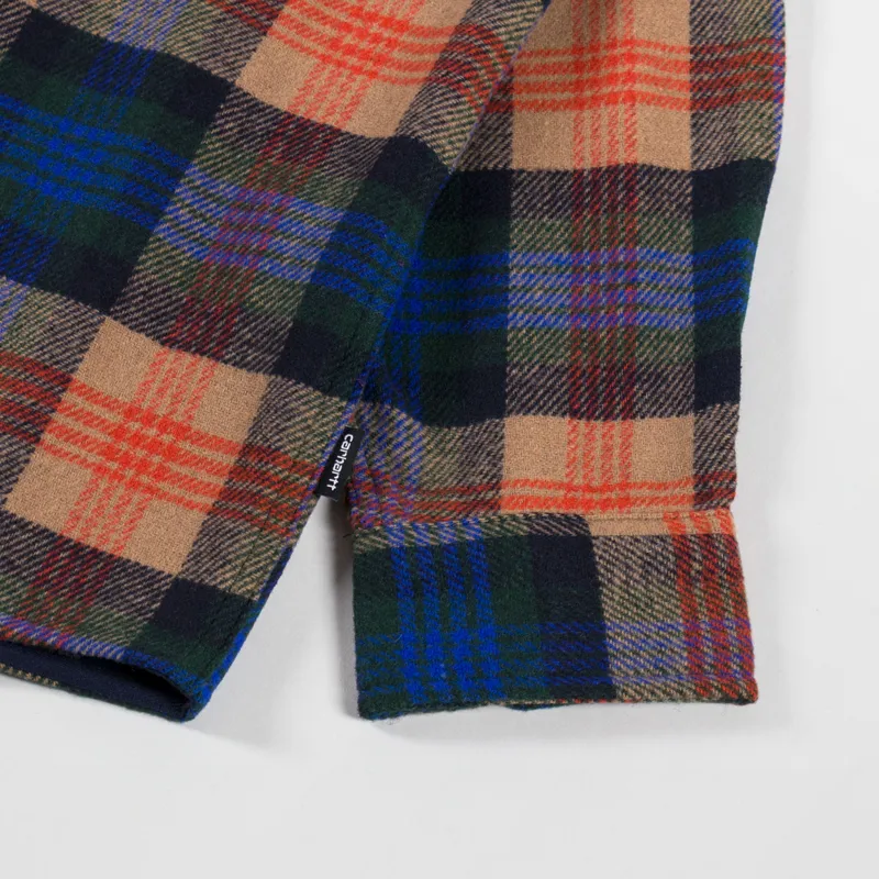 Carhartt WIP Long Sleeve Dern Shirt Sycamore Tree-8