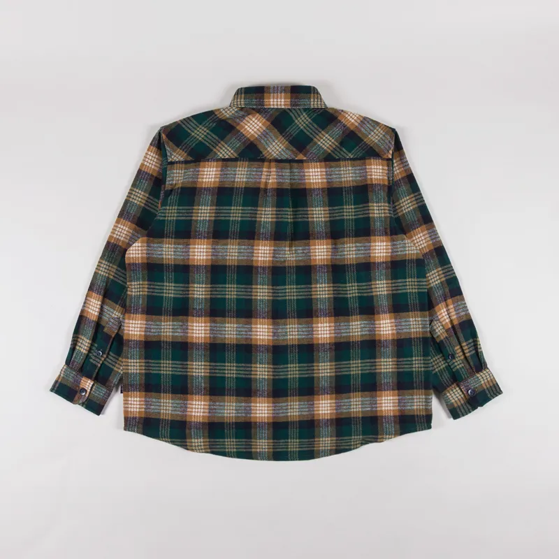 Carhartt WIP Long Sleeve Dern Shirt Hamilton brown-1