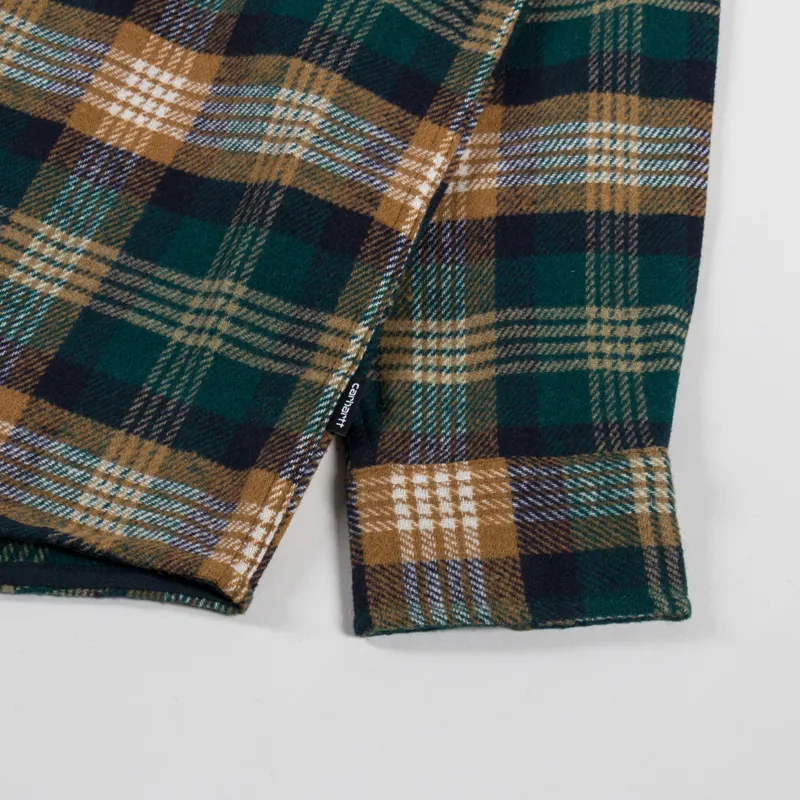 Carhartt WIP Long Sleeve Dern Shirt Hamilton brown-9