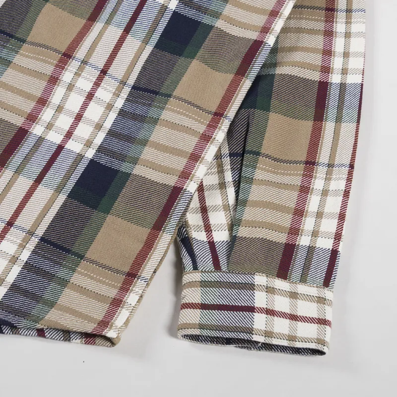 Carhartt WIP Tamblyn Shirt Leather Check-7