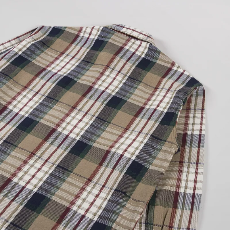 Carhartt WIP Tamblyn Shirt Leather Check-3