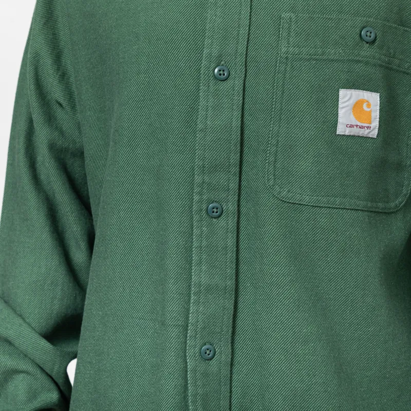 Carhartt WIP Long Sleeve Edgar Shirt Sycamore Tree Wax-7