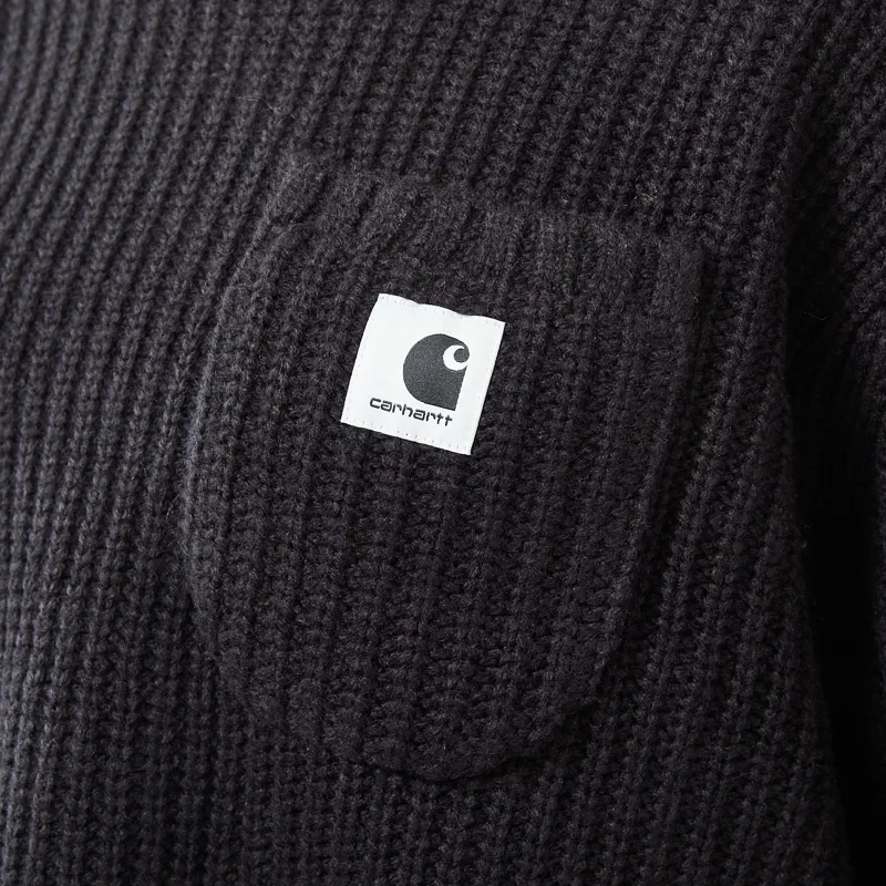 Carhartt WIP Womens Mira Sweater Black-5