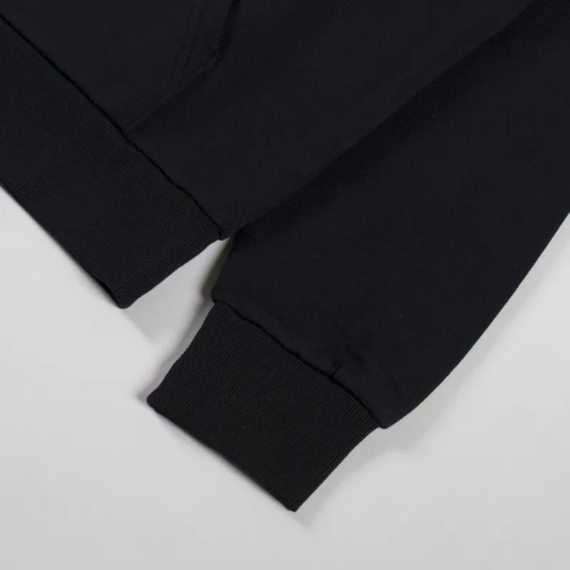 Carhartt WIP Hooded Script Embroidery Sweatshirt Black White-9