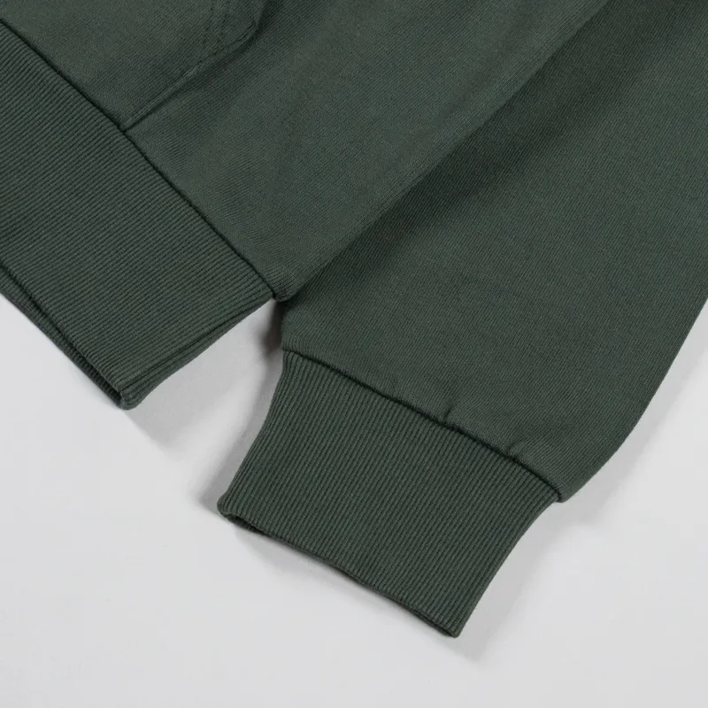 Carhartt WIP Hooded Script Embroidery Sweatshirt Opuntia White-6