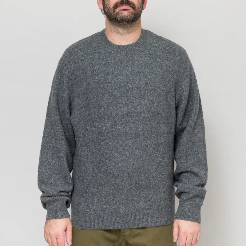 Carhartt WIP Curtis Sweater Tangled Graphite