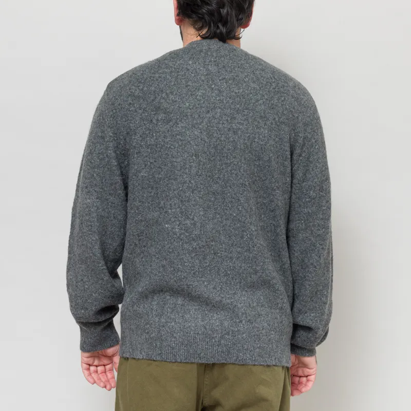 Carhartt WIP Curtis Sweater Tangled Graphite-3