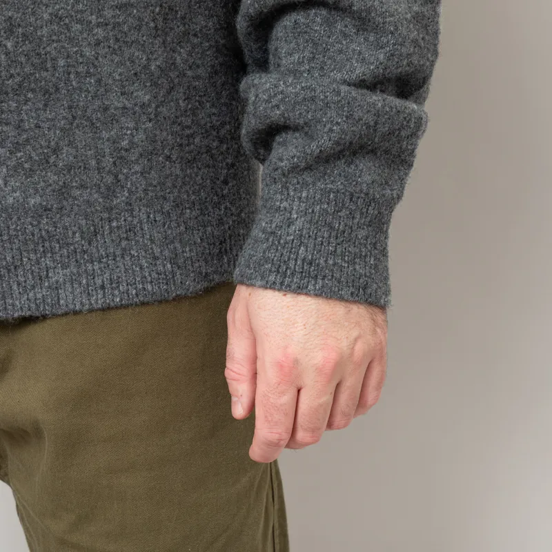 Carhartt WIP Curtis Sweater Tangled Graphite-7