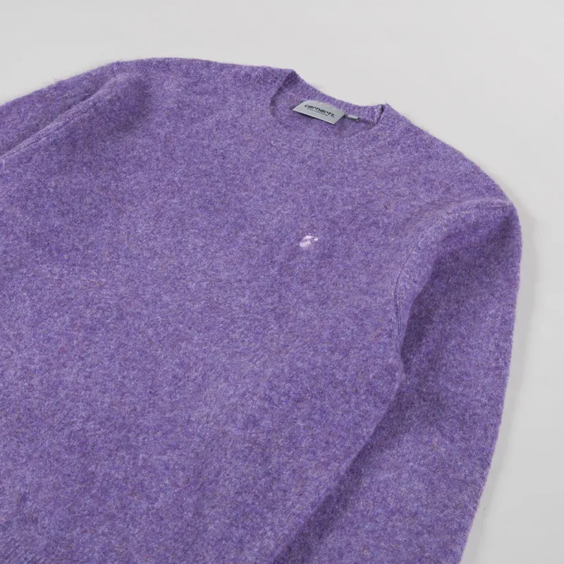 Carhartt WIP Curtis Sweater Tangled Phlox-2