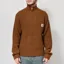 Carhartt WIP Detroit Half Zip Sweater WIP H Brown
