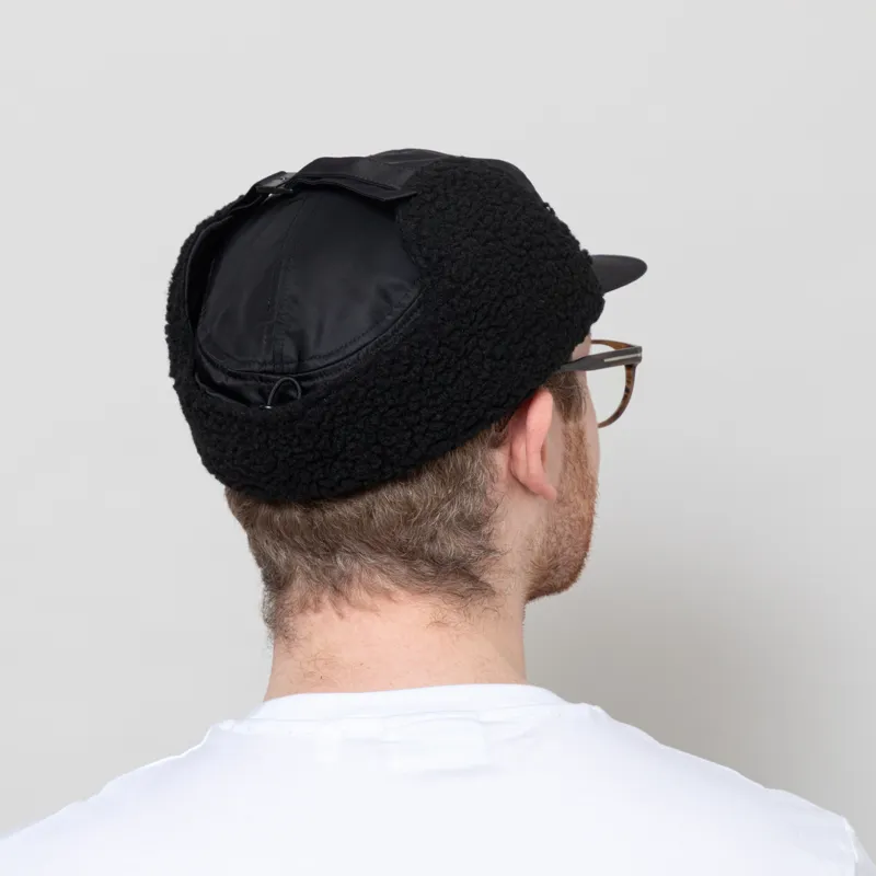Carhartt WIP Oltera Ear Guard Cap Black-3