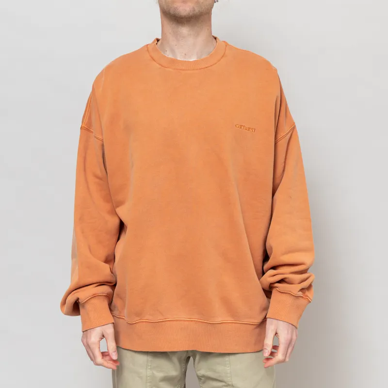 Carhartt WIP Benton Sweatshirt Redhaven