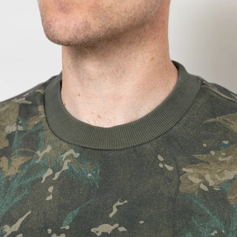 Carhartt WIP Benton Sweatshirt Camo Combi Green-5