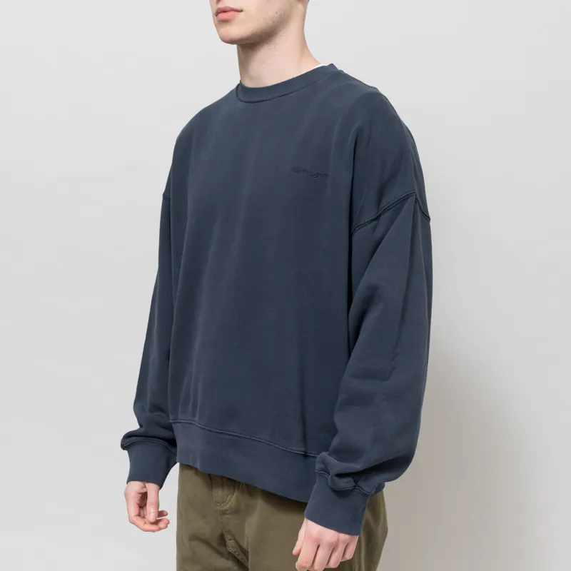 Carhartt WIP Benton Sweatshirt Carbon-1