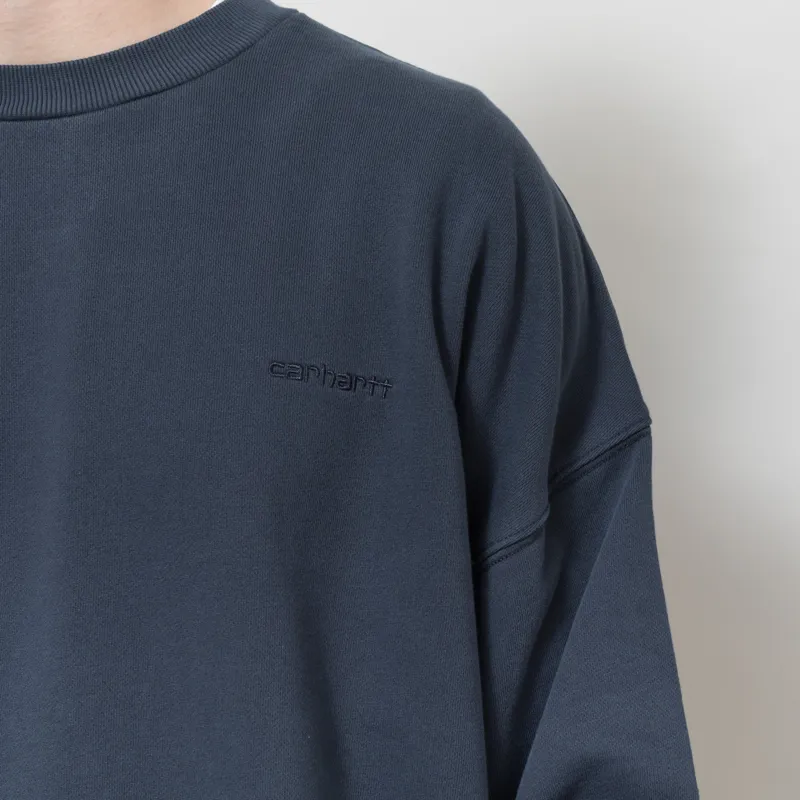Carhartt WIP Benton Sweatshirt Carbon-4