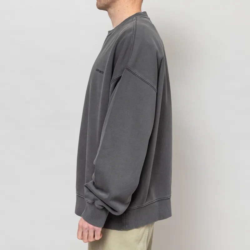 Carhartt WIP Benton Sweatshirt Graphite-2
