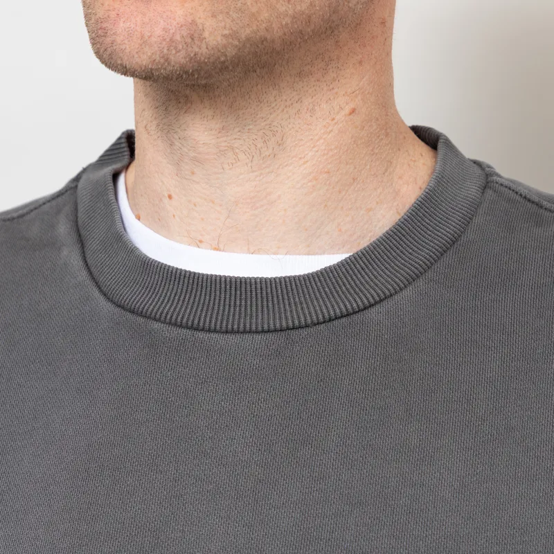 Carhartt WIP Benton Sweatshirt Graphite-5