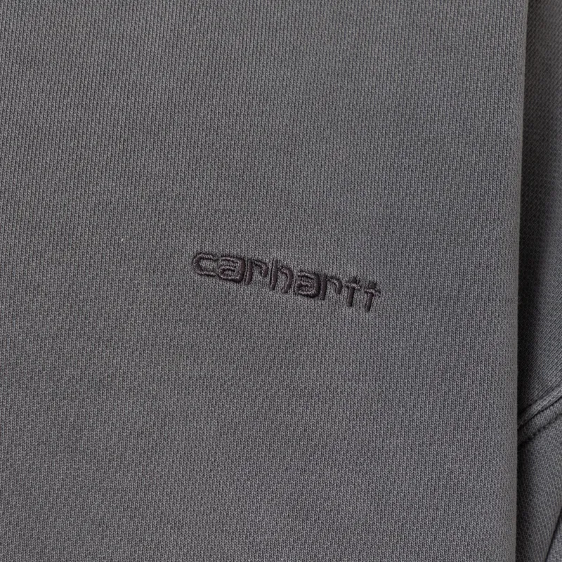 Carhartt WIP Benton Sweatshirt Graphite-6