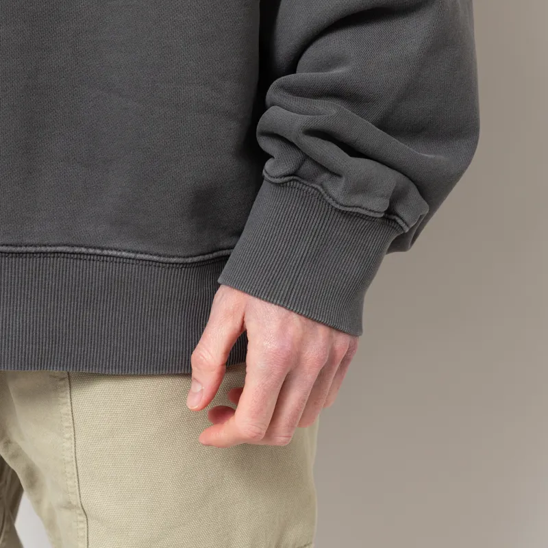 Carhartt WIP Benton Sweatshirt Graphite-7