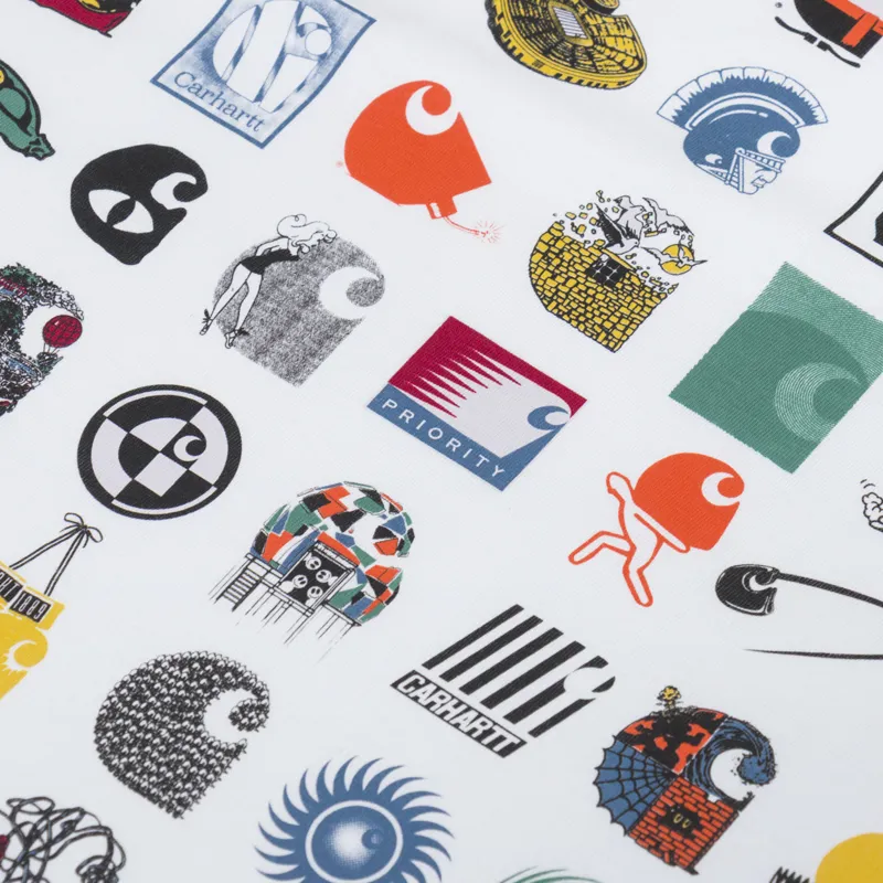 Carhartt WIP C Logo Archive T Shirt White-4