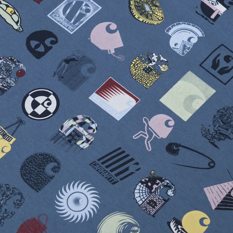 Carhartt WIP C Logo Archive T Shirt Angelite-4