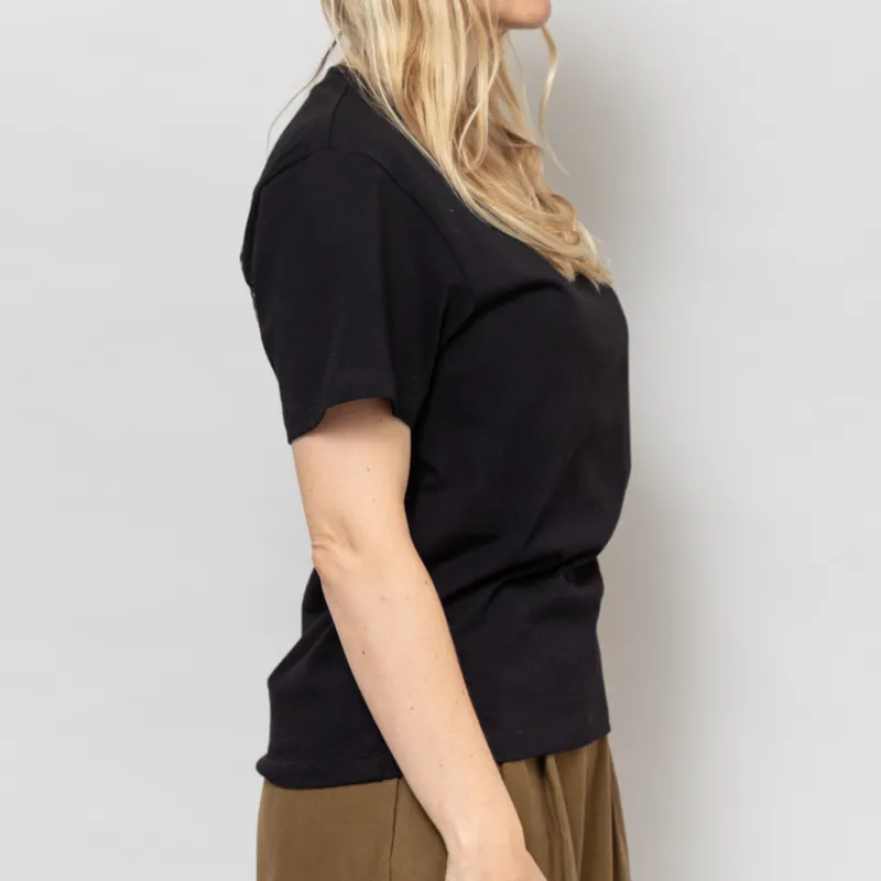 Carhartt WIP Womens Hearts Of Hartts T Shirt Black-4