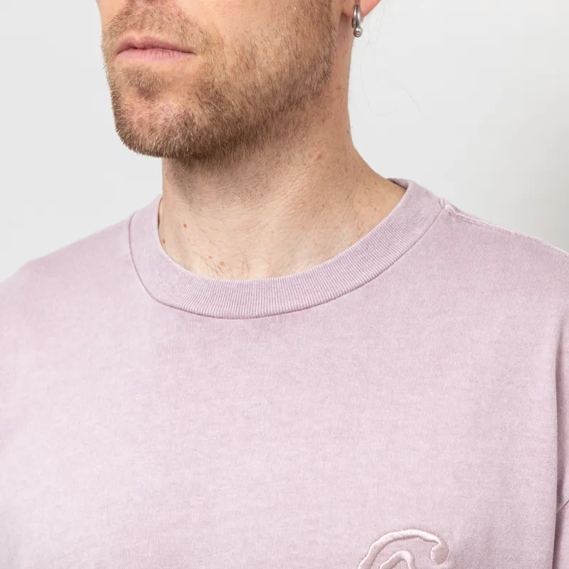Carhartt WIP Helix Redux T Shirt Pink Fog-5