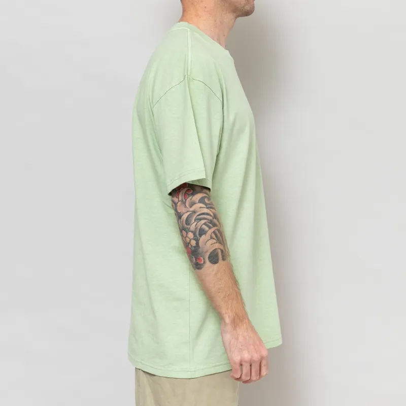 Carhartt WIP Helix Redux T Shirt Pale Olive-4