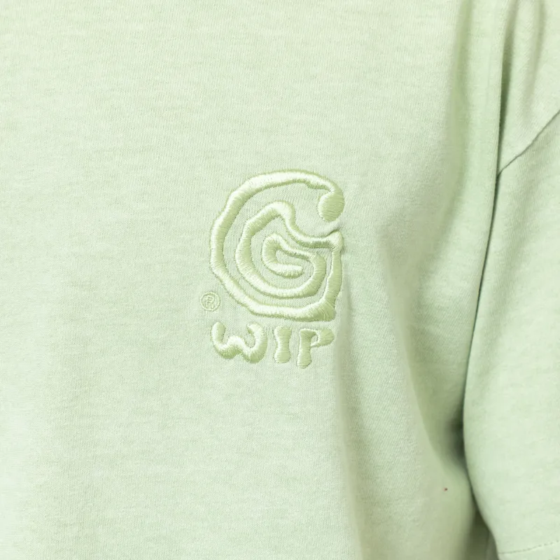 Carhartt WIP Helix Redux T Shirt Pale Olive-7