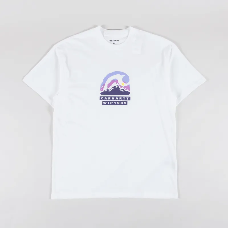 Carhartt WIP Rising Helix T Shirt White