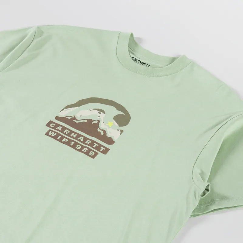 Carhartt WIP Rising Helix T Shirt Pale Olive-1