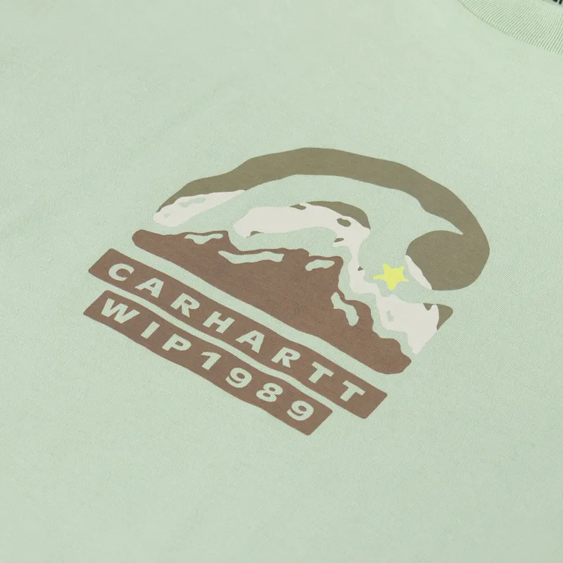 Carhartt WIP Rising Helix T Shirt Pale Olive-2