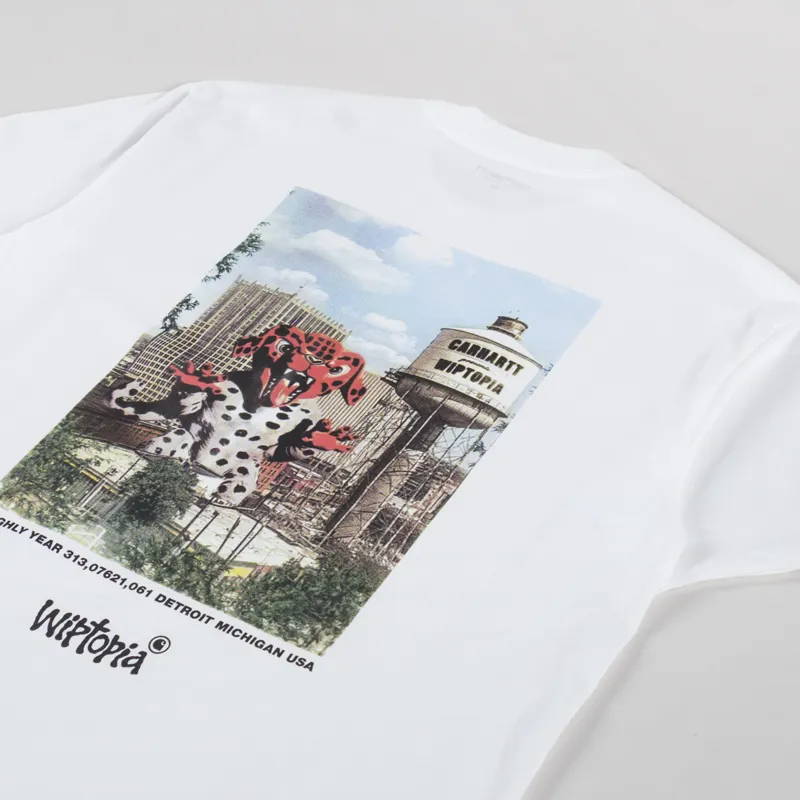 Carhartt WIP Wiptopia T Shirt White-2