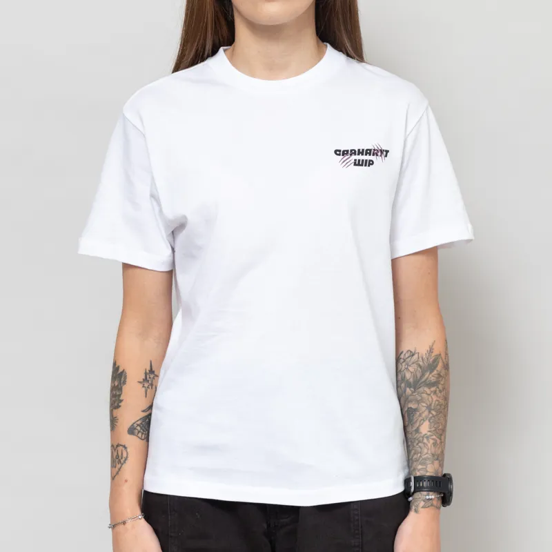 Carhartt WIP Womens Wiptopia T Shirt White-2