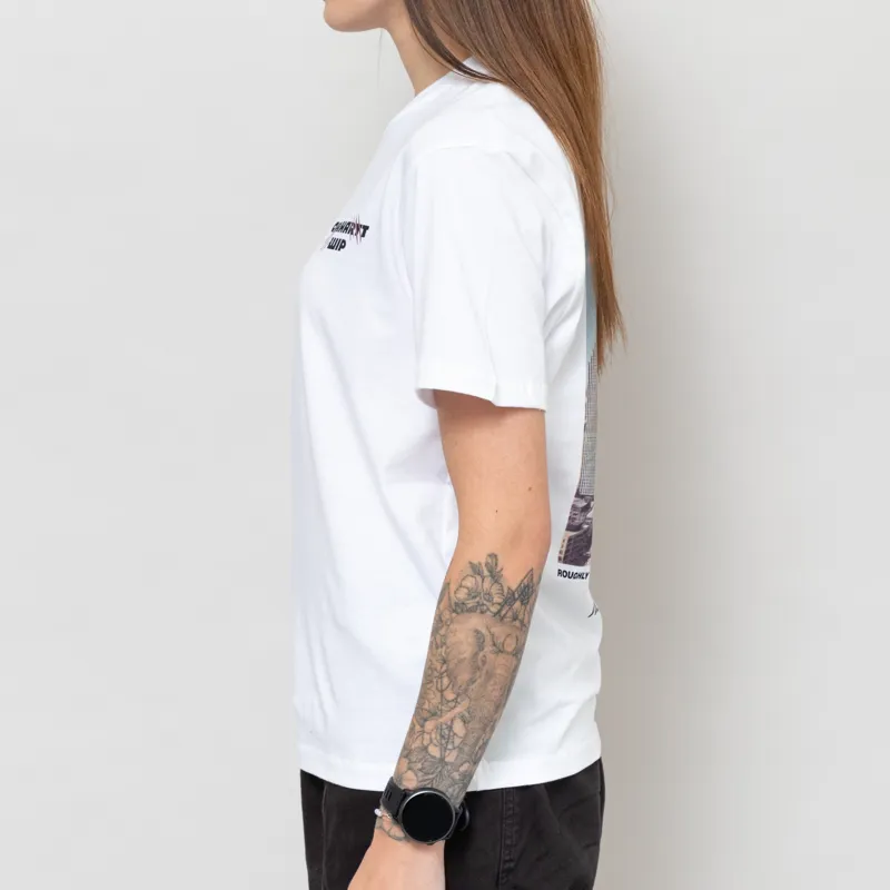 Carhartt WIP Womens Wiptopia T Shirt White-4