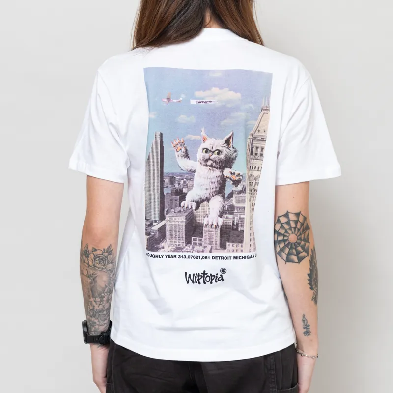 Carhartt WIP Womens Wiptopia T Shirt White