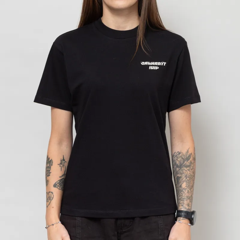 Carhartt WIP Womens Wiptopia T Shirt Black-2
