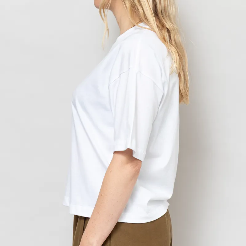 Carhartt WIP Womens Theory And Practice T Shirt White-2